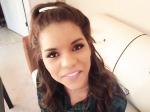 Latina Teen Spinner Sucks And Sits On A Dick In POV