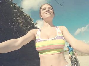 Big Tits Slut Taken From Behind In The Shower