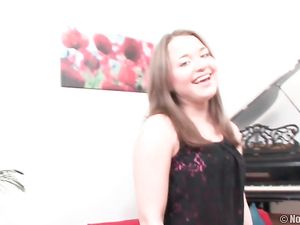 Cutie Models Her Curvy Body And Sucks His Dick