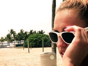 Big Booty Beach Babe Banging In A Hotel Room