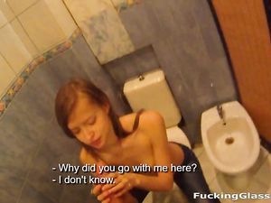 Teen Blows You In The Bathroom Like A Slut