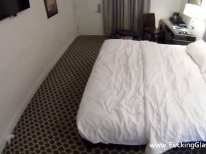 Skintight Skirt Looks Good On His Sexy Escort Girl