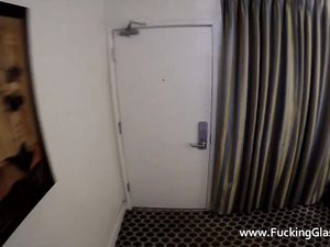 Big Tits Girl Riding Dick In A Hotel Room