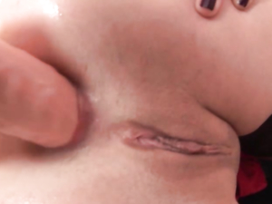 Cute Brunette Enjoys Plunging Herself With Cocks