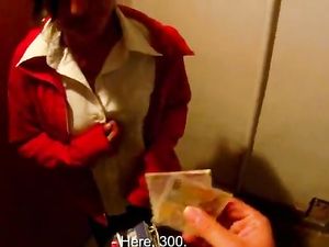 Money Gets Her Bending Over And Pounding On The Street