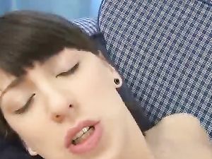 Brunette Cutie Knows How To Please A Cock