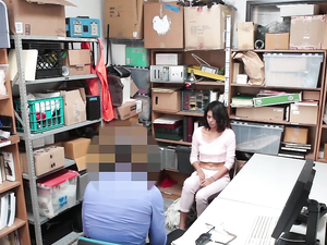 Back Office Fuck Of A Shoplifting Cutie