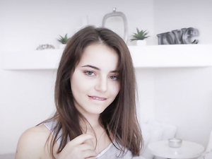 Tight Booty Teen In Bed To Suck A Cock