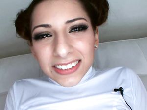 Halloween Hardcore With A Costume Cutie